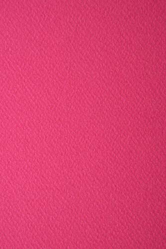 Netuno 100x Tonkarton Pink einseitig strukturiert DIN A4 210x 297 mm 220g Prisma Ciclamino Strukturkarton Bastelkarton mit Struktur für Einladungs-Karten Visitenkarten Diplome Zertifikate von Netuno