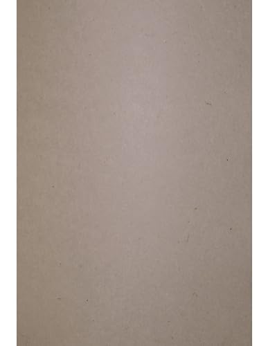 Netuno 10x Naturkarton Grau DIN A5 148 x 210 mm 240g Flora Crusca Recycling-Karton Feinkarton Öko recycled Karten-Karton Umwelt Bastelpapier elegant für Einladungskarten hohe Qualität von Netuno