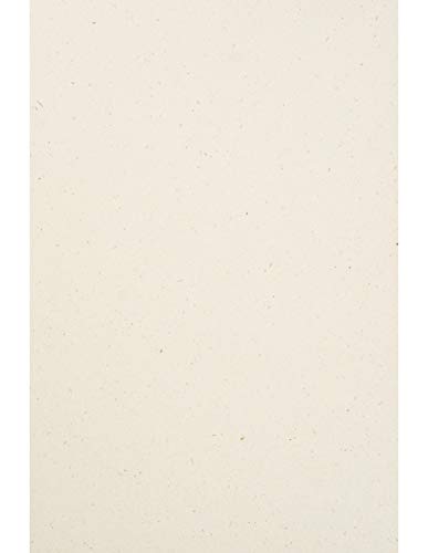 Netuno 10x Naturpapier Creme DIN A4 21 x 29,7 cm 130g Flora Giglio Naturpapier Umwelt Papier A4 Recycling Kartonpapier Natur Feinpapier Eco Brief-Papier umweltfreundlich Kreativpapier Öko von Netuno