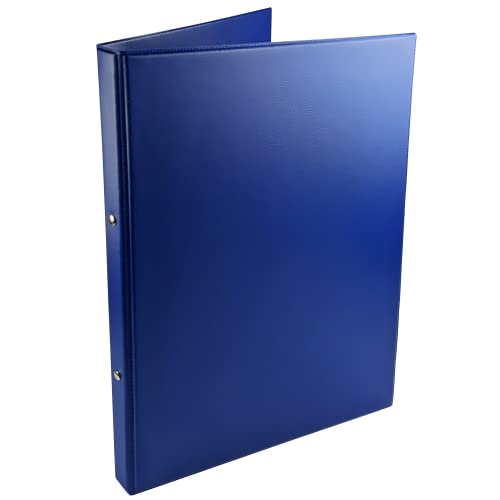 Netuno 1x Ringbuch DIN A4 Dunkelblau 2-Ringordner Akten-Ordner A4 2 cm Ringmappe Dokumentenordner Plastik Karton Büroordner Briefordner Pappordner für Büro Schule Zuhause office folder organiser von Netuno