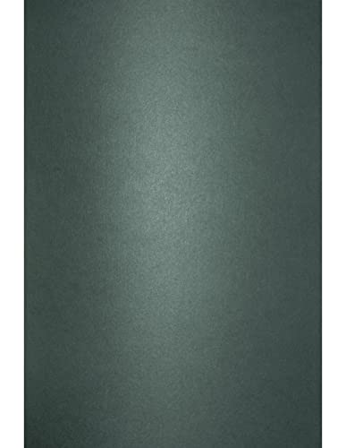 Netuno 25x Tonkarton Königs-Grün DIN A4 210× 297 mm 210g Sirio Color Royal Green Bastelkarton A4 Ton-Zeichen-Karton zum basteln Bedrucken Kreativkarton A4 farbig für Weihnachts-Karten Hochzeitskarten von Netuno