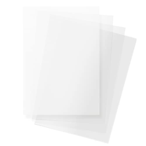 Netuno 40 x Weiß Transparentpapier DIN A4 210x 297 mm 90g Papier transparent zum Drucken Pauspapier Architektenpapier Künstlerpapier durchsichtig für Weihnachten Hochzeit Geburtstag Kommunion Taufe von Netuno