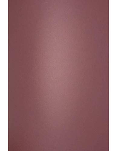 Netuno 50x Rot-Wein Feinkarton DIN A4 210 x 297 mm 300g Keaykolour Carmine ÖKO-Karten-Karton Naturkarton farbig Bastelkarton A4 Kreativkarton Eco Tonkarton Feinkarton Bordeaux zum Selbstgestalten von Netuno