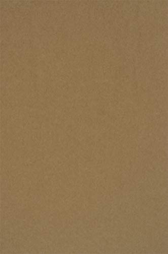 Netuno 50x Sand-Braun Kraft-Karton Recycled DIN A4 210x 297mm 400g braune Kraft-Pappe Natur-Karton Kraft Bastel-Karton Recycling-Pappe ökologisch Kraftkarton zu Basteln Kartengestaltung von Netuno