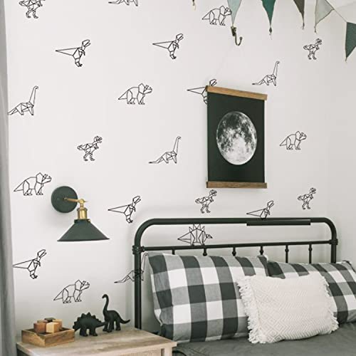 Neukids dino wandtattoo kinderzimmer Junge, Skizze indominus rex Wandaufkleber Selbstklebende, dino bilder kinderzimmer Babyzimmer Schlafzimmer Klassenzimmer Wanddeko von Neukids