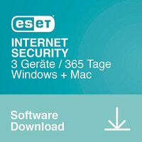 ESET INTERNET SECURITY Sicherheitssoftware Vollversion (Download-Link) von Eset