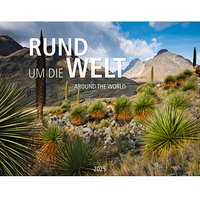 Monats-Wandkalender Rund um die Welt 2025 von Neutral