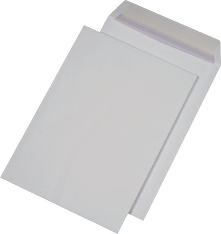 NEUTRAL 30005513 Versandtaschen B4, ohne Fenster, haftklebend, 120 g/qm, weiß, 250 Stück von Neutral