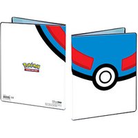 Sammelalbum Pokémon 9-Pocket für Sammelkarten 29,6 x 23,2 cm 10 Seiten/9 Fächer von Neutral