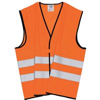 unisex Warnweste neonorange Einheitsgröße von Neutral