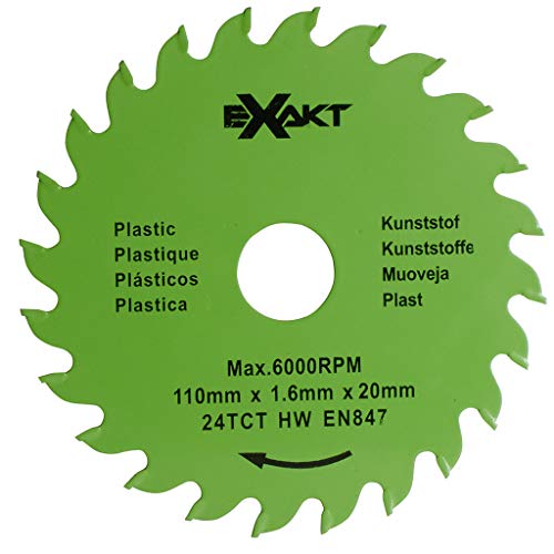 New Exakt Saw 110/24/TCTP DC280 Hartmetallklinge, 24 Zähne von New Exakt Saw