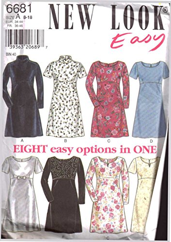 New Look 6681 Eight Easy Dresses by New Look von New Look