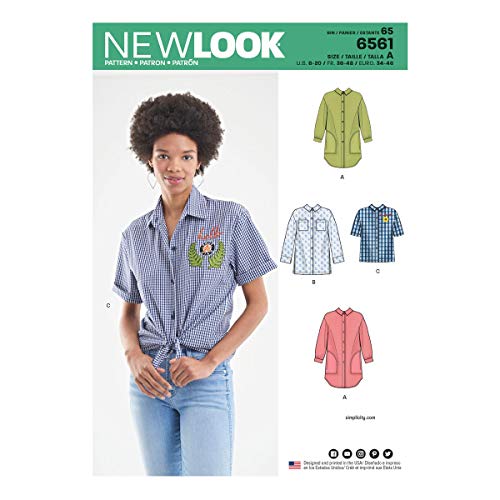 New Look Schnittmuster, Papier, weiß, verschiedene von New Look