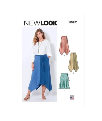 New Look UN6721A Damen Röcke A (10-12-14-16-18-20-22) von New Look