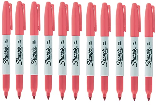 Sharpie Permanentmarker, feine Spitze, Solar-Flare, 12 Stück von Newell Brands