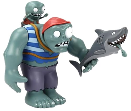 Pflanzen und Zombies Spielzeug Action Figuren Zombies PVZ Spielzeug Set 1 2-Serie Große Geschenke für Kinder und Fans,Geburtstag und Weihnachtsfeier Pirate Gargantuar Zombie von Newhope