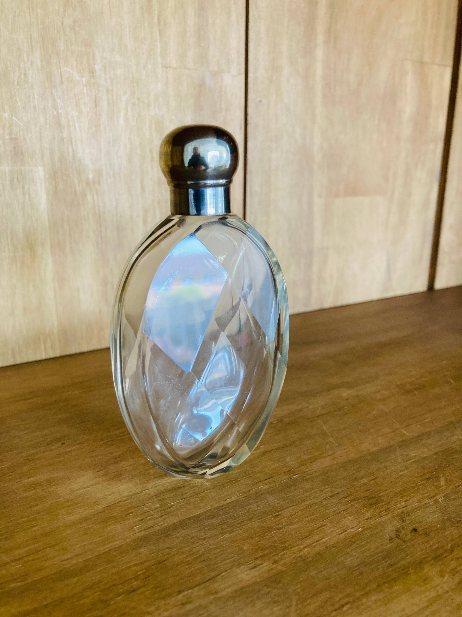 Wunderschöne Vintage Duftflasche Aus Glas von NickysVintageGems