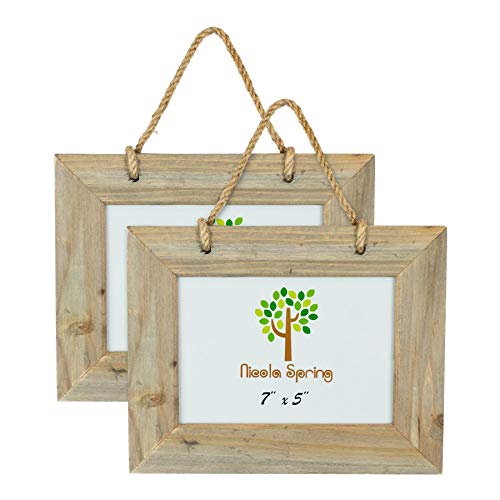 Nicola Spring Bilderrahmen - Holz - hängend - 13 x 17 cm (7 x 5“) - 2 Stück von Nicola Spring