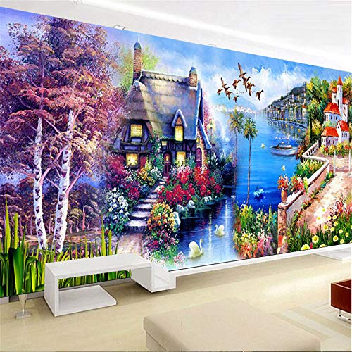 Nicole Knupfer 5D Diamant Painting Kit Full Bohrer DIY Diamond Malerei Kristall Strass Handwerk Wohnzimmer Wanddekoration (100 * 40cm) von Nicole Knupfer