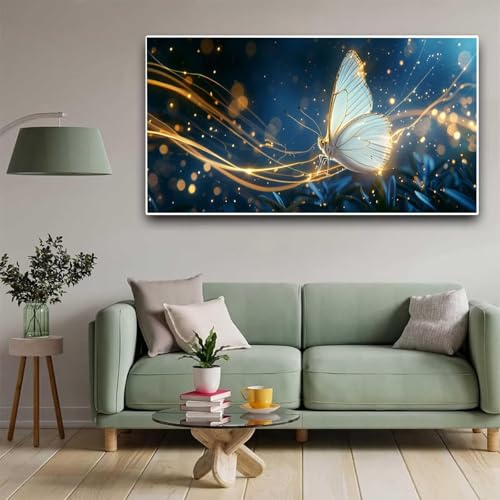 Diamond Painting Abstrakt Diamant Painting Bilder Erwachsene Kinder, by Malen Nach Zahlen, DIY Full Drill Cross Embroidery Malerei Set for Living Room Wall Decoration Männlich Geschenke 80x160cm Y356 von Nigsnxng