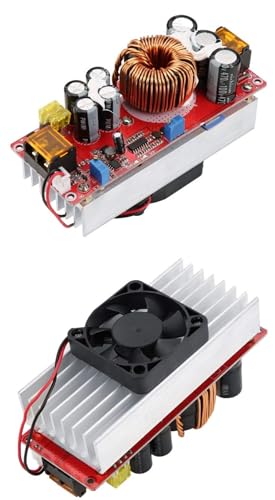 Nikou Boost Modul, AufwäRtswandler, Dc-Zu-Dc-Spannungswandler Dc-Dc 10-60 V Bis 12-97 V 1500 W 30 A Cc Cv-Versorgungsmodul von Nikou