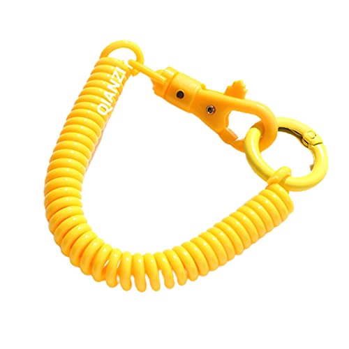 Handgelenk-Spulen-Schlüsselanhänger, Schlüsselanhänger-Armband, Bunter flexibler Spulen-Schlüsselanhänger, Spulenarmband, Schlüsselhalter, Schlüsselanhänger für Sauna, Fitnessstudio, Pool, von Niktule