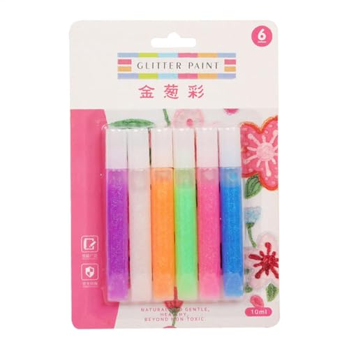 Niktule Farbstifte-Set, Blasenstifte | 6 Farben kreativer Blasenstift | 3D-Kunst-sicherer Stift, Stift für kreative Projekte, Zeichenstift-Set, 3D-Kunst, präzise für Kinder von Niktule