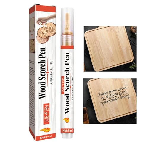 Niktule Scorch-Marker für 5ml Holzbrennstift-Werkzeug holzbrenner,Marker & filzstifte Sicheres Holzverbrennungsset, Schnellverbrennungsmarker,Innovative Bastelwerkzeuge für, Künstler, Anfänger von Niktule