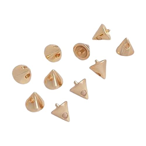 Nilioyul 10 Stück Anhänger Fassungen Ohrringe Schmuck Blanko DIY Herstellung Dekoration Art Finding Bastelzubehör für Frau von Nilioyul