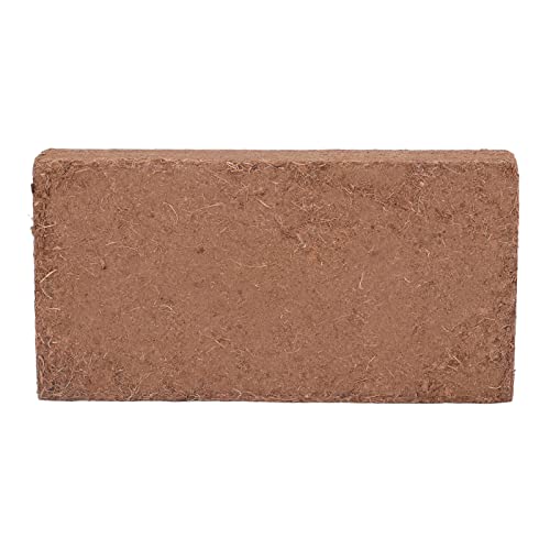 Nimomo Coconut Brick Praktische Coconut Brick Komprimierte Erde Coconut Cocoir Brick Bio-Mikronährstoffe Granulat Coconut Cocoir Brick Erde zum Anpflanzen von Gemüse Blumen von Nimomo