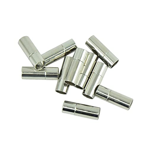 Nishiyuenyi 10 Stück 3mm Bajonettverschluss für Schmuckherstellung, 20X7MM von Nishiyuenyi