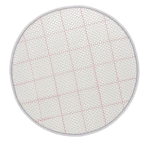 Nishiyuenyi Blank Rug Hooking Mesh Leinwand für Teppich Machen DIY Latch Hook Crafts 15 '' von Nishiyuenyi