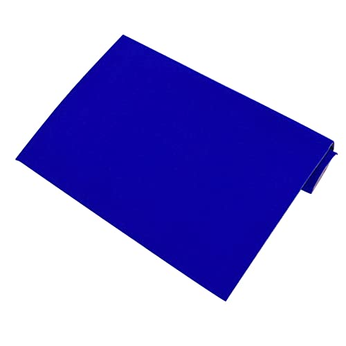 Nishiyuenyi Samtstoff Liner Tuch Selbstklebend für Kreatives Handwerk, Blau 40cmx148cm von Nishiyuenyi