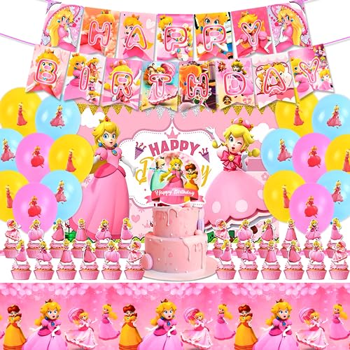 Peach Geburtstag Deko, Peach Birthday Decorations, Peach Luftballon, Dekoration Party Luftballons, Geburtstagsparty Deko von Niumowang