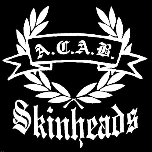 A.C.A.B. - Skinheads Heckscheibenaufkleber 30cm von Nix Gut