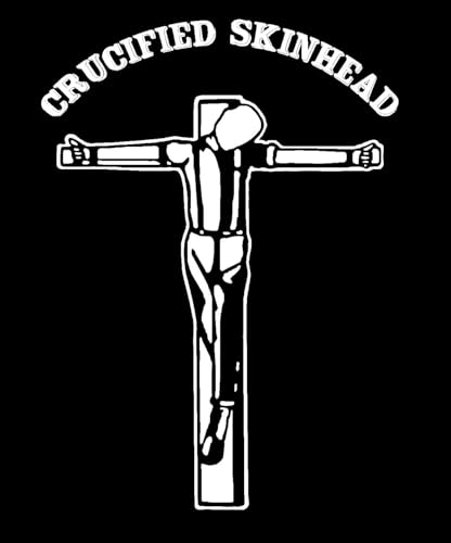 Crucified Skinhead - Aufnäher von Nix Gut