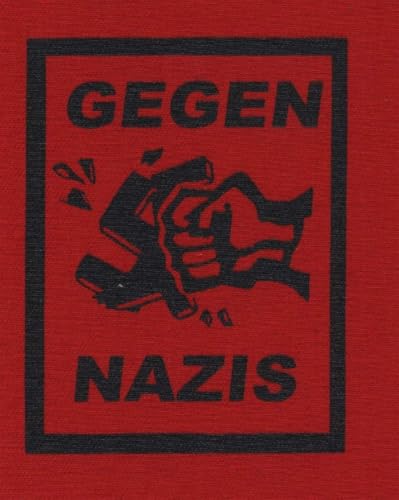 Gegen Nazis - Aufnäher eckig rot von Nix Gut