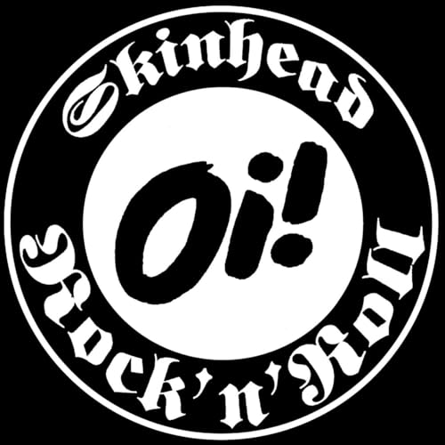 Oi! - Skinhead Rock'n'Roll - Heckscheibenaufkleber von Nix Gut