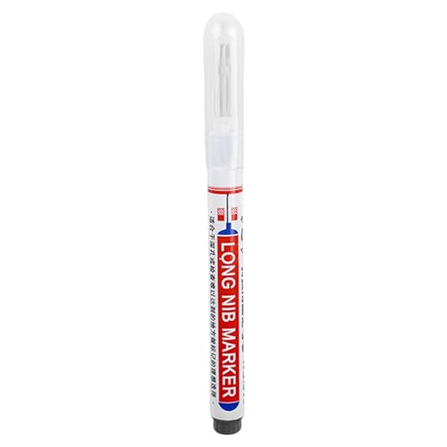 2pcs Wasserfester Marker – Marker mit langer Spitze, Marker mit tiefen Löchern für die Holzbearbeitung | Buntes mechanisches Markierungswerkzeug, ideal für Architekten und Präzisionsarbeiten von Nixieen