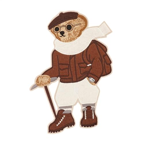 Stickerei-Aufnäher für Kleidung, Rucksack-Bär-Applikationen, Cartoon-Bär-Ornament-Patches, Nähapplikation, Reparatur an Kleidung, Hut, Tasche, D I Y, dekoratives Zubehör Stickerei-Aufnäher für Kleidung, Rucksack-Bär-Applikationen, Cartoon-Bär-Ornament-Patches, Nähapplikation, Reparatur an Kleidung, Hut, Tasche, D I Y, dekoratives Zubehör von Nkmujil
