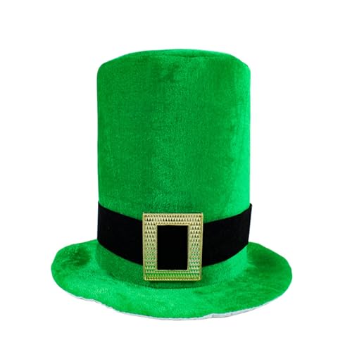 Nlaayong St. Patrick's Day:Hut Leprechaun, Grüner Kobold, mit Bart, Mütze, Kopfbedeckung, Irland, St. Patricks Day, Glücksbringer, Karneval, Mottoparty von Nlaayong