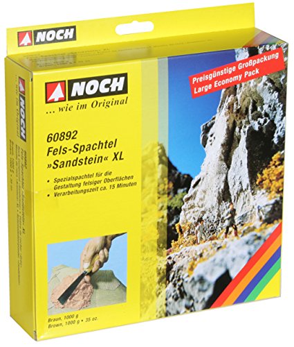 Noch 60892 Fels-Spachtelmasse Sandstein 1000g von Noch