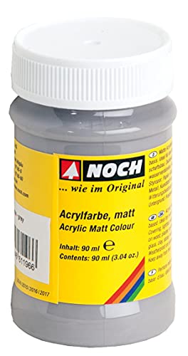 Noch 61196 - Acrylfarbe matt, grau von Noch