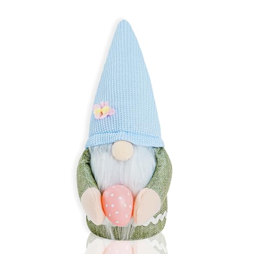 Nocyclonic Ostern Wichtel Puppen,Easter Rabbit Ears Dolls, Easter Spring GNOME, Ostern Tischdekoration Deko ， Gesichtslose Puppe Osterpuppe Dwarg Puppe Dekoration (A) von Nocyclonic