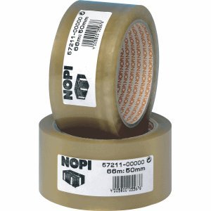 Nopi Packband 50mmx66m PP transparent von Nopi