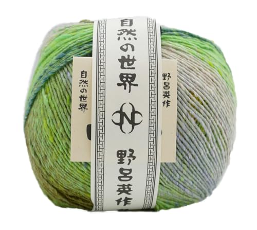 Noro Tsubame 42, Wolle mit Seide zum Stricken oder Häkeln, 600 m / 200 g, Farbverlauf, hergestellt in Japan von Noro