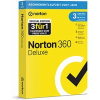 Norton 360 Deluxe Sicherheitssoftware Vollversion (PKC) von Norton