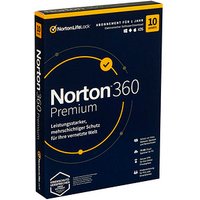 Norton 360 Premium Sicherheitssoftware Vollversion (PKC) von Norton