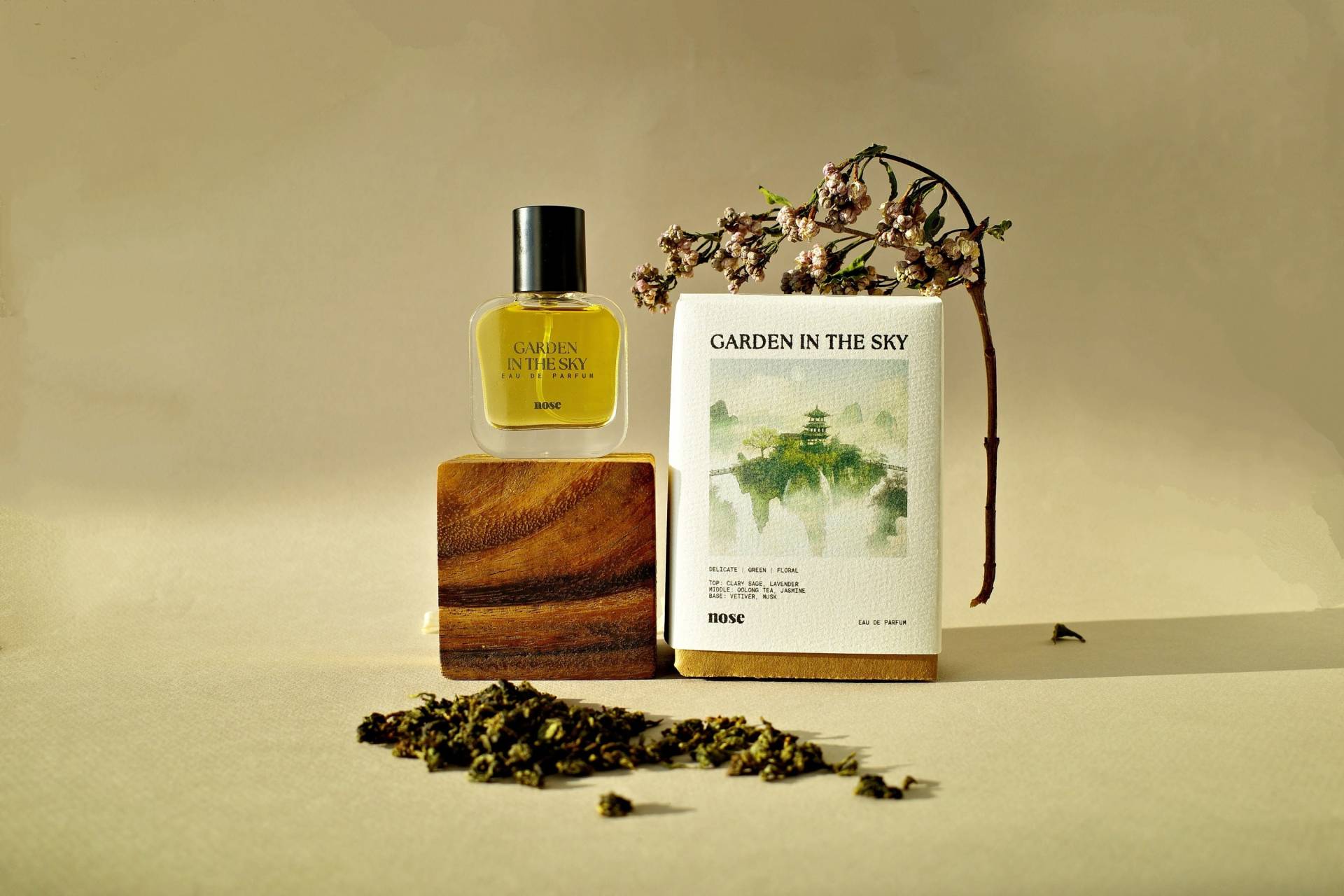 Garten Im Himmel | Oolong-Tee Und Parfüm Jasmin Skincent Eau De Parfum von NoseScentStudio