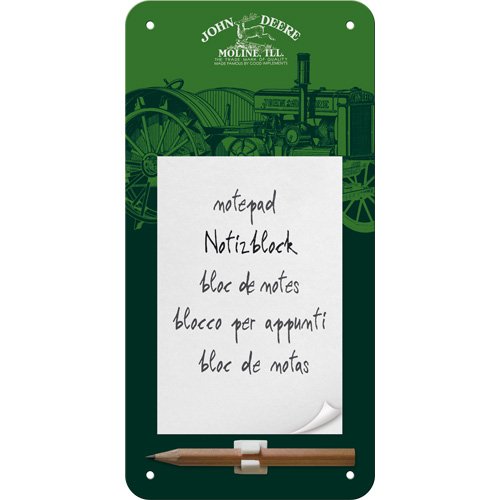 Nostalgic-Art Notizblockschild, Bunt, 23 x 10 cm (Notepad) von Nostalgic-Art